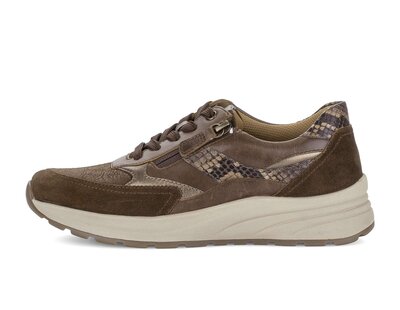 Sneaker low braun