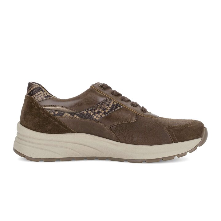 Sneakers basse marrone #1
