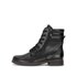 Schnürstiefelette schwarz