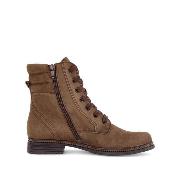 Schnürstiefelette braun #1