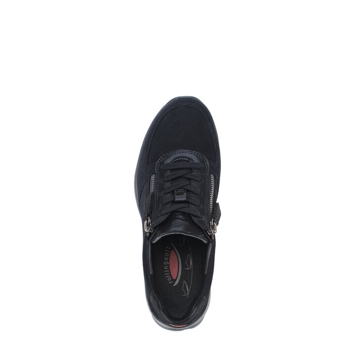 Lage sneaker blauw #5