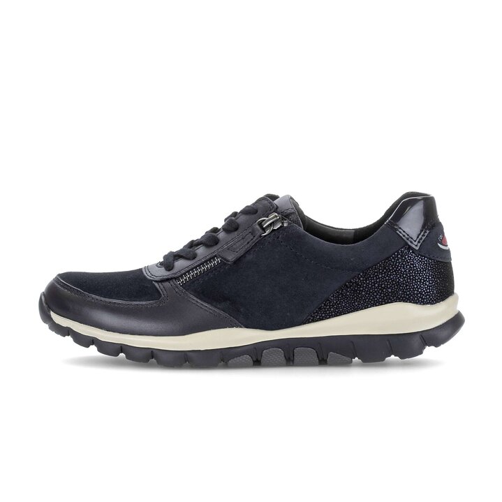 Lage sneaker blauw #0