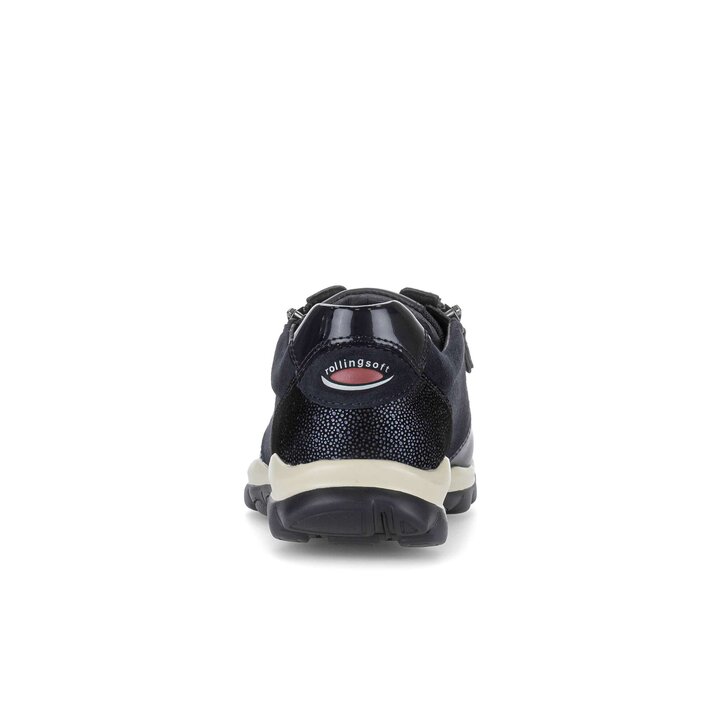 Lage sneaker blauw #3
