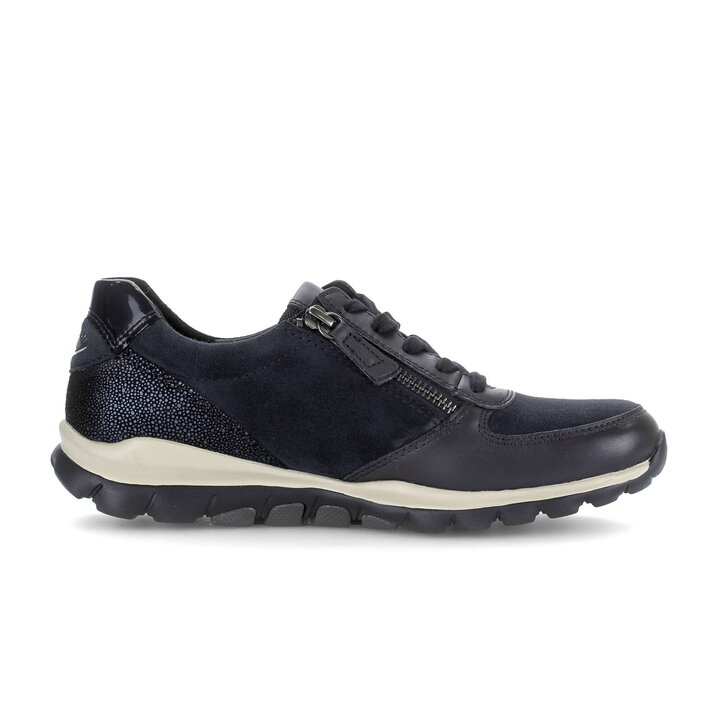 Lage sneaker blauw #1