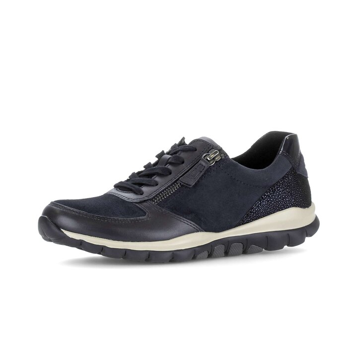 Lage sneaker blauw #2