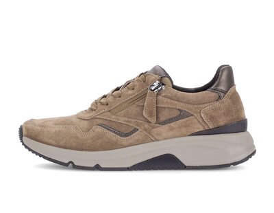 Sneaker low braun
