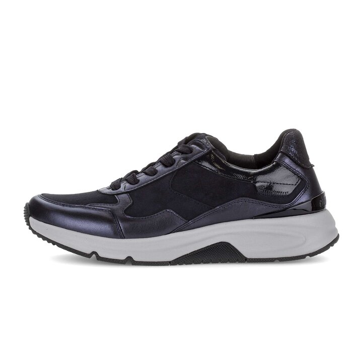Lage sneaker blauw #0