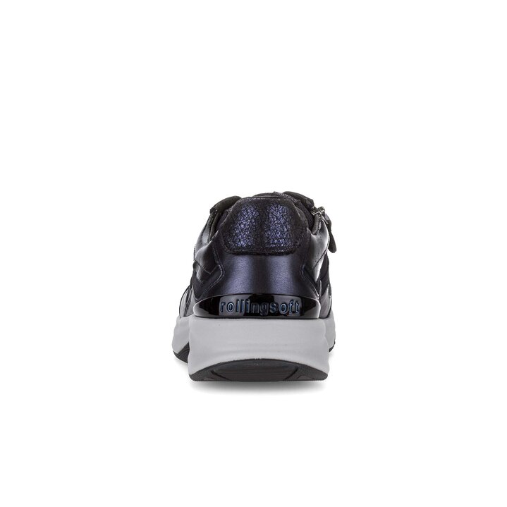 Lage sneaker blauw #3