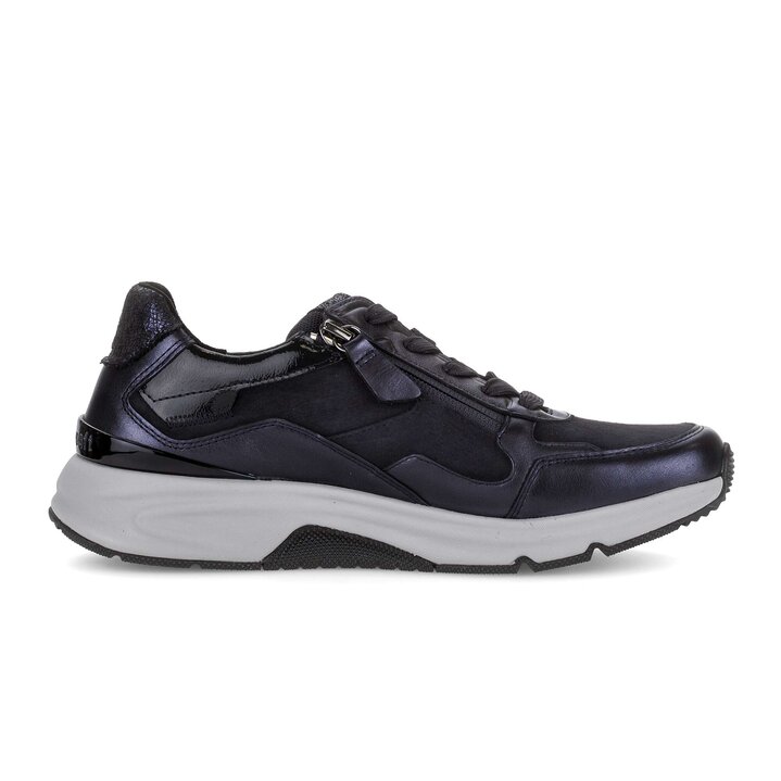 Lage sneaker blauw #1
