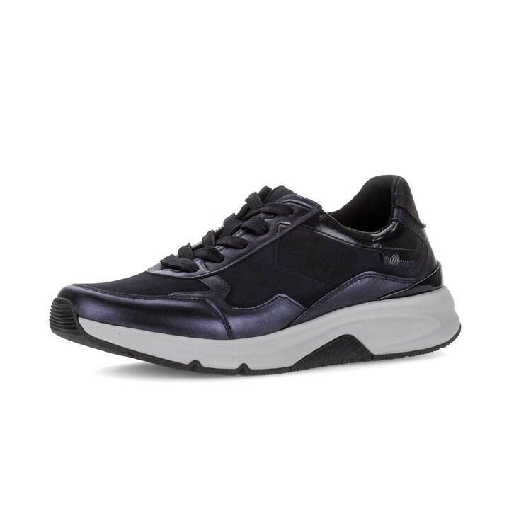 Lage sneaker blauw #2
