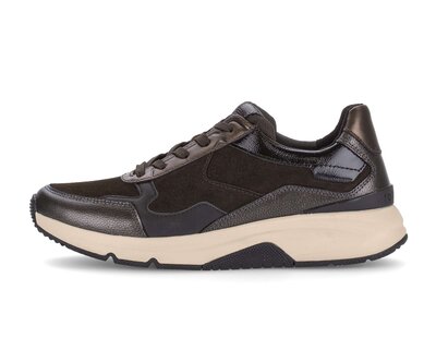 Sneaker low braun
