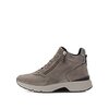 Hoge sneaker bruin