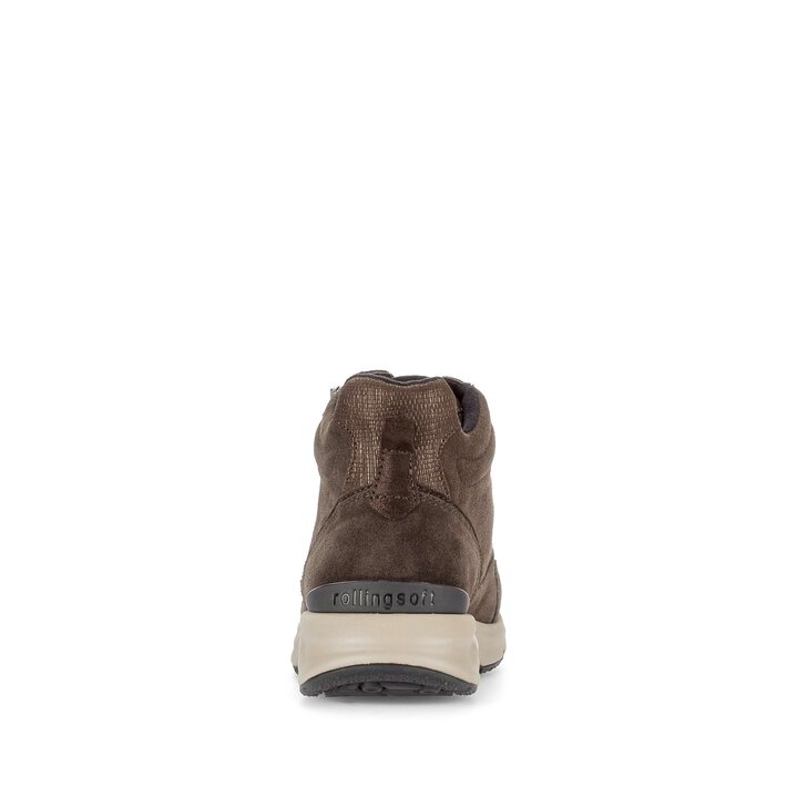 Hoge sneaker bruin #3