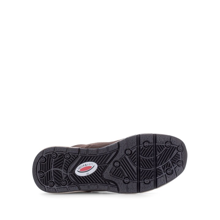 Hoge sneaker bruin #4