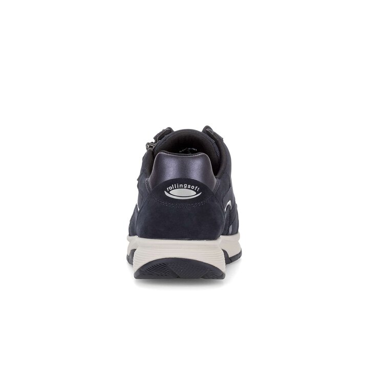 Lage sneaker blauw #3