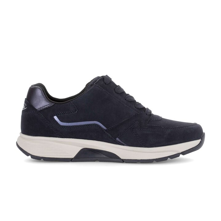 Lage sneaker blauw #1