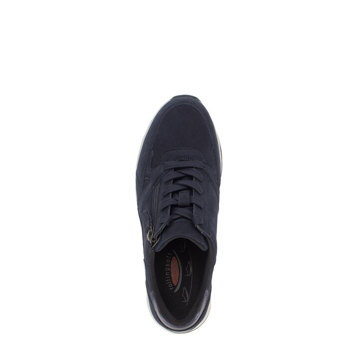 Lage sneaker blauw #5