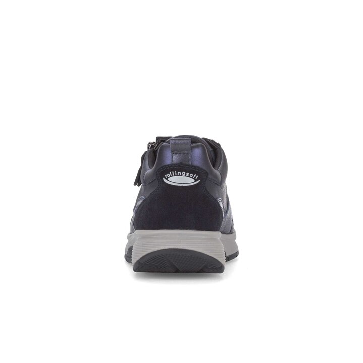 Lage sneaker blauw #3