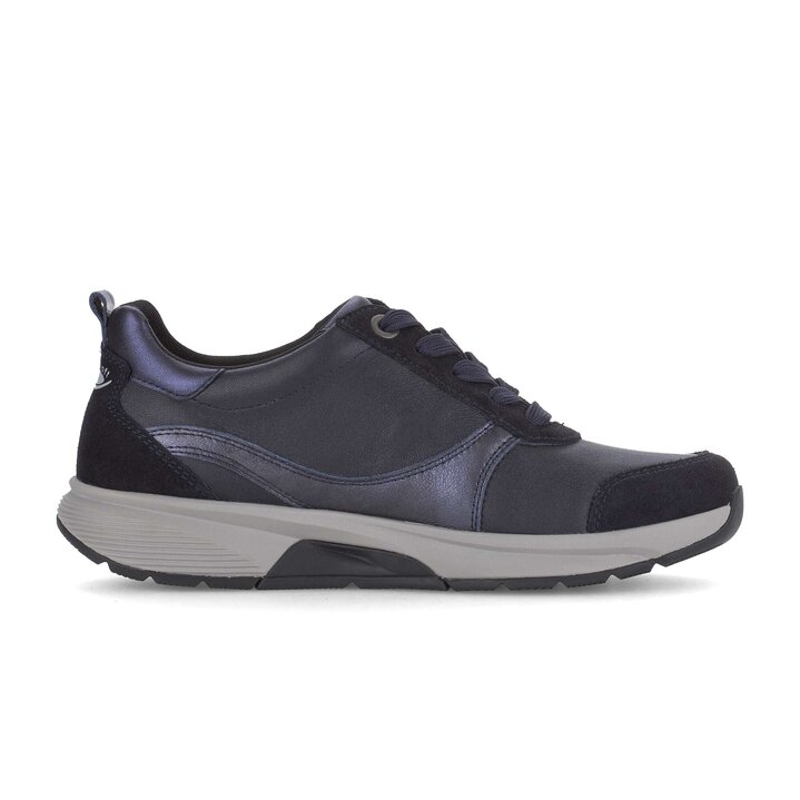 Lage sneaker blauw #1