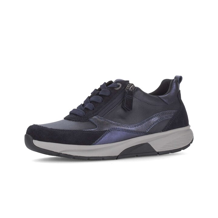 Lage sneaker blauw #2