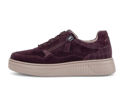 Sneaker low röd