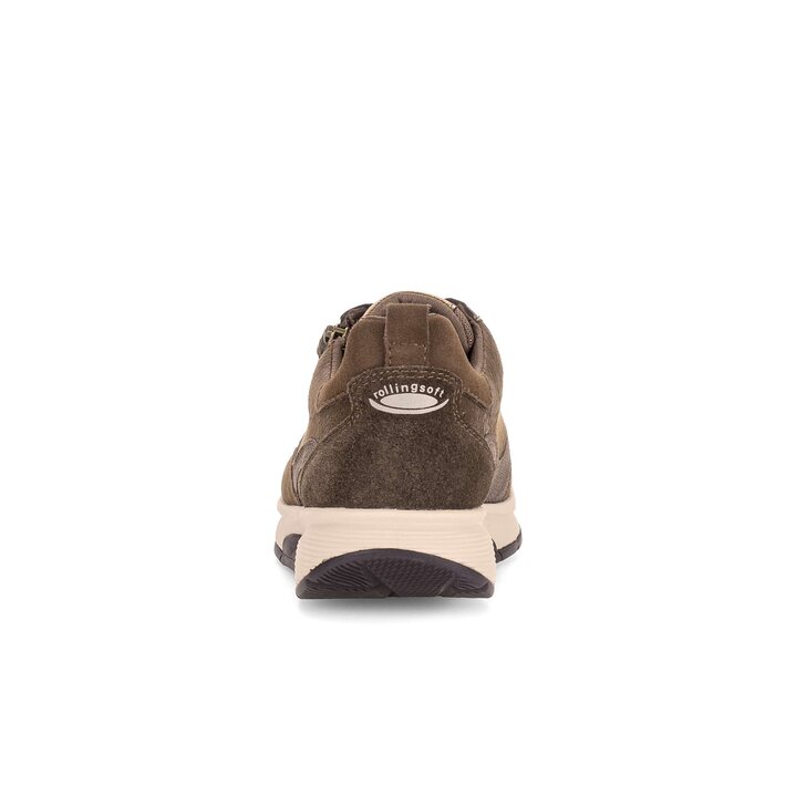 Lage sneaker bruin #3