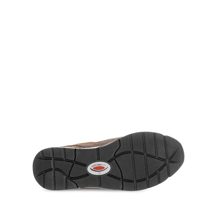 Lage sneaker bruin #4