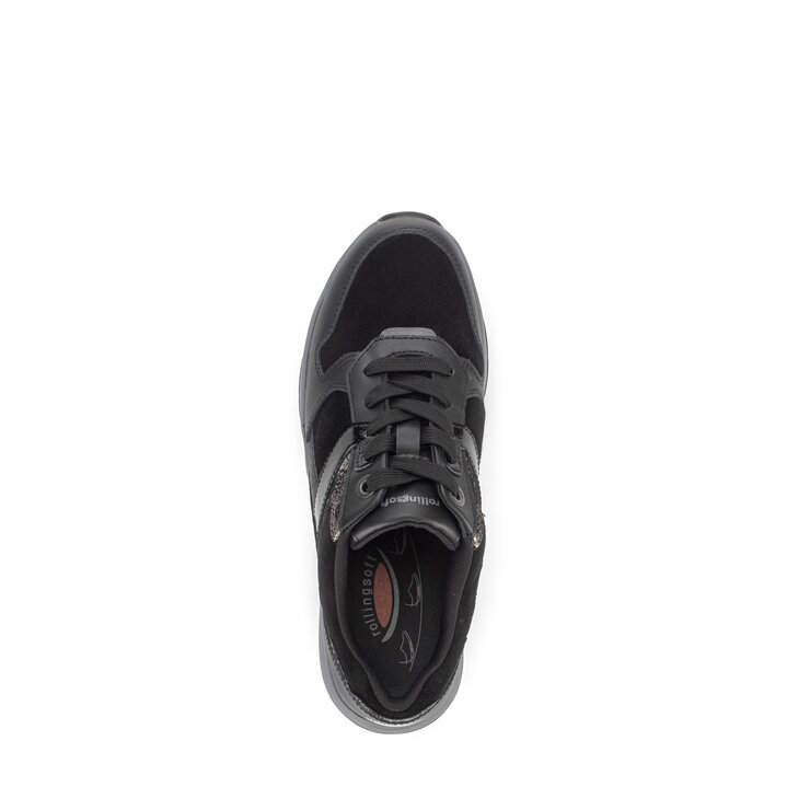 Lage sneaker zwart #5