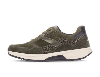 Lage sneaker groen