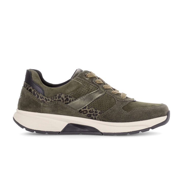 Lage sneaker groen #1