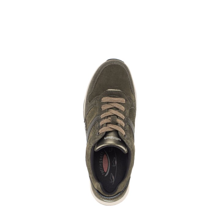 Lage sneaker groen #5