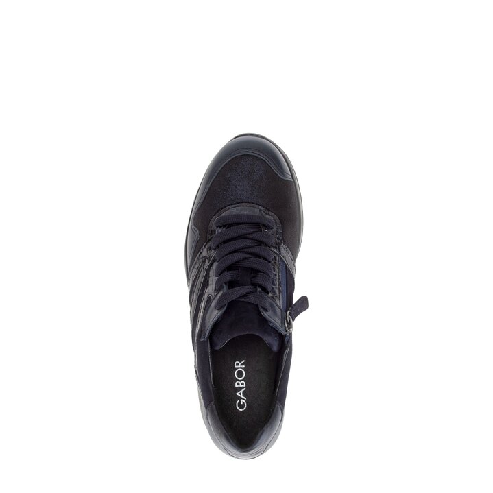 Sneakers basse blu #5