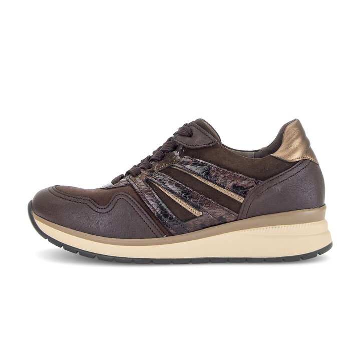 Sneakers basse marrone #0