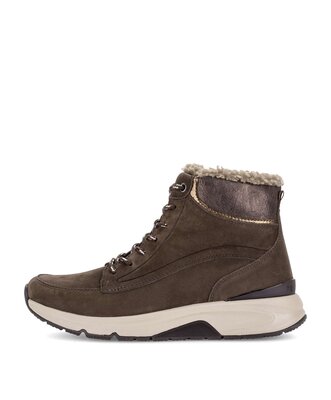 Sneaker high braun