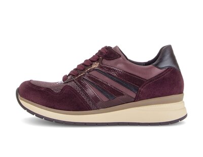 Sneakers basse rosso