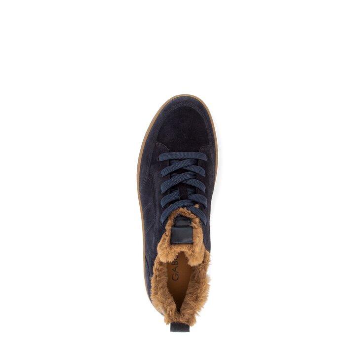 Sneakers basse blu #5