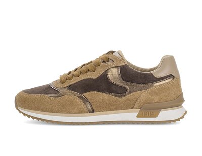 Sneaker low braun