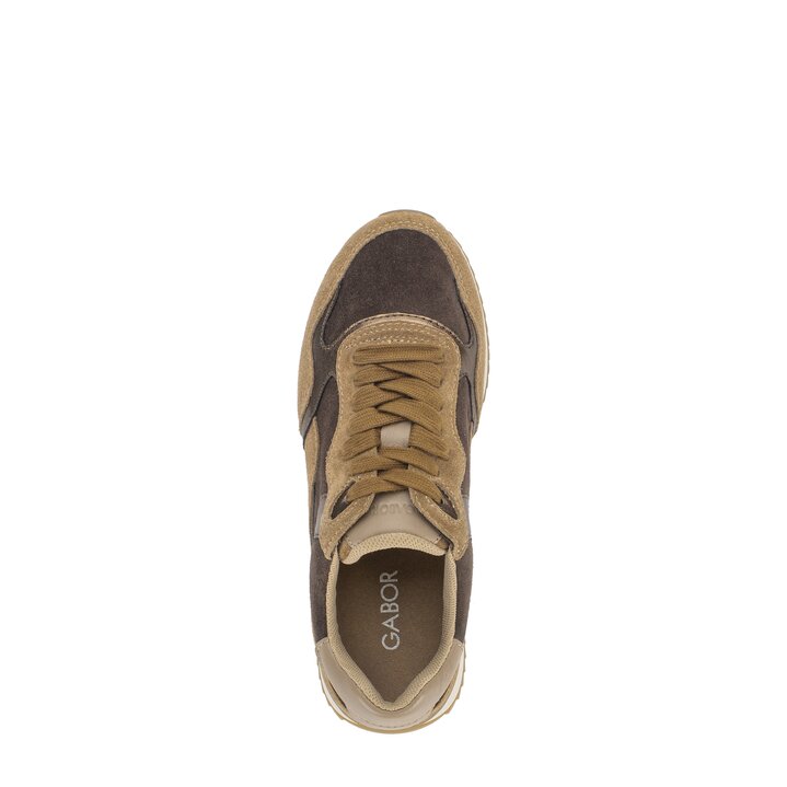 Sneakers basse marrone #5