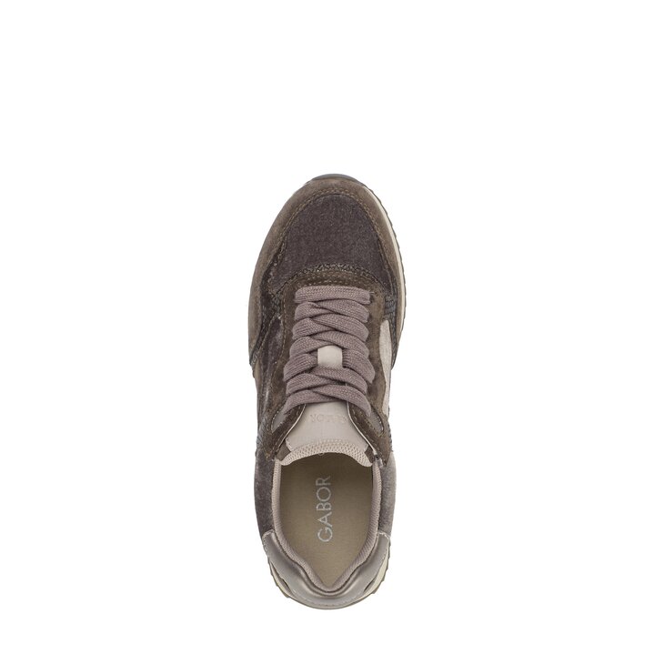 Sneaker low braun #5