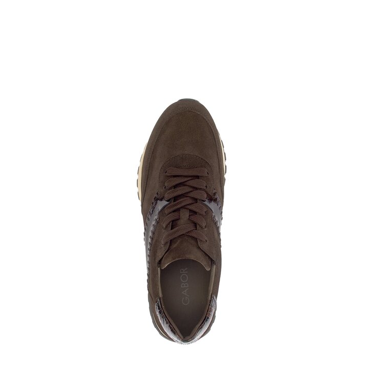 Sneaker low braun #5