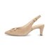 Slingback beige