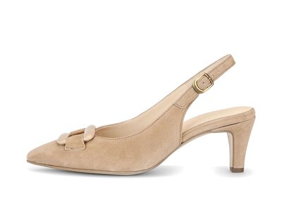 Sling-back beige