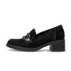 Hochfrontpumps schwarz