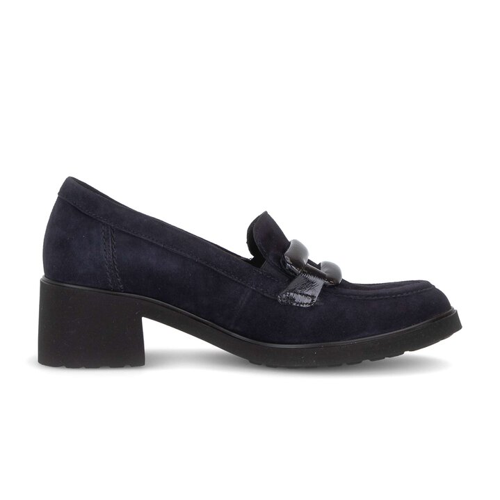 Hochfrontpumps blau #1