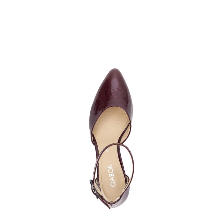 Spangenpumps rot #5