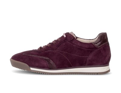 Sneakers basse rosso