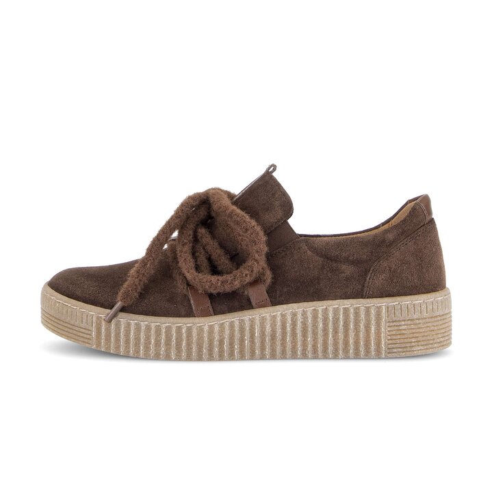 Sneakers basse marrone #0