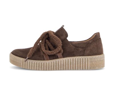Sneaker low braun