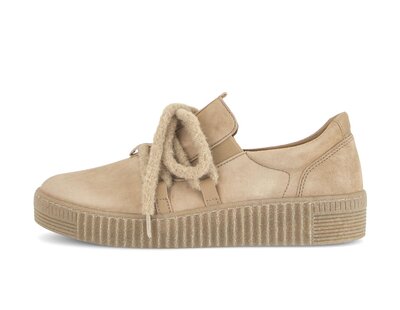 Sneaker low beige