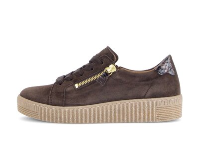 Sneaker low braun